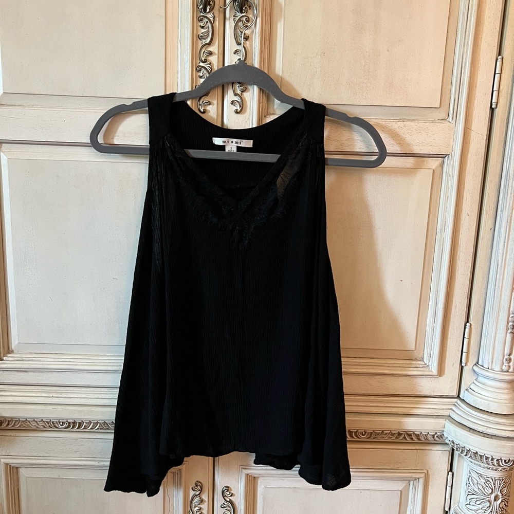 dressy black top
